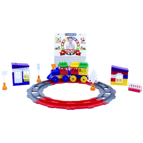 Set construcție Maximus Calea ferată Master 1, 56 elemente cumpăra în Chișinau