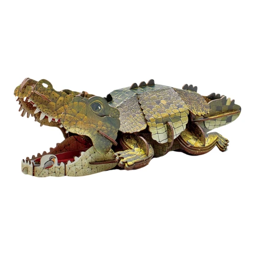 Puzzle 3D Cubic Fun National Geographic Crocodil, 54 elemente cumpăra în Chișinau