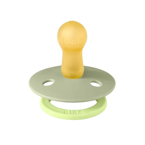 Круглые латексные соски Bibs Studio Colour Sage & Hunter Green (6-18 мес.), 2 шт. купить в Кишиневе