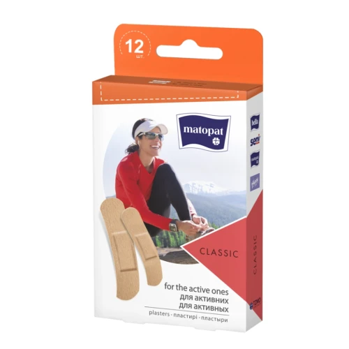 Emplastru Matopat Classic, 2 mărimi, 12 buc. cumpăra în Chișinau