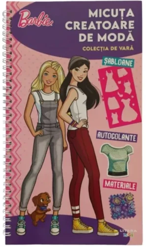 Carte Barbie Micuța creatoare de modă. Colecția de vară cumpăra în Chișinau
