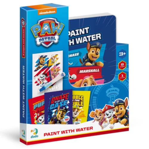 Set de colorat Dodo cu apă Cățeluși, seria Patrula cățelușilor, 8 pagini cumpăra în Chișinau