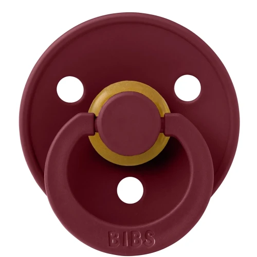 Пустышка круглая латексная Bibs Colour Wine 0-6 мес купить в Кишиневе