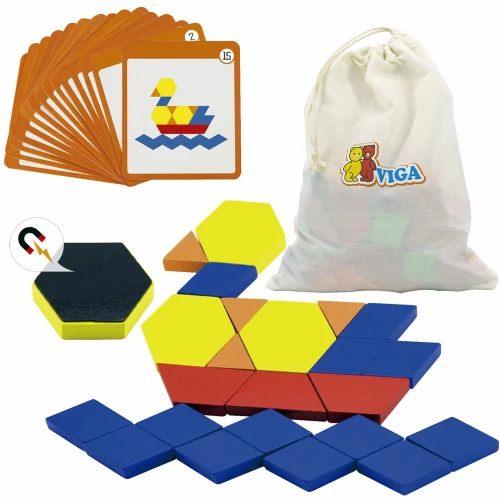 Jucărie educativă Viga Magnetică Geometric Block cumpăra în Chișinau
