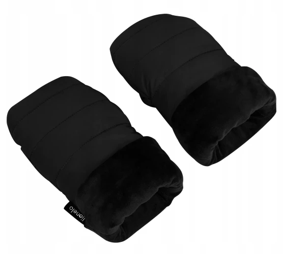 Рукавички на детскую коляску Lionelo Oli Black, 31x14 см купить в Кишиневе