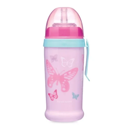 Поильник непроливайка с трубочкой Canpol babies Butterfly 350 мл  купить в Кишиневе
