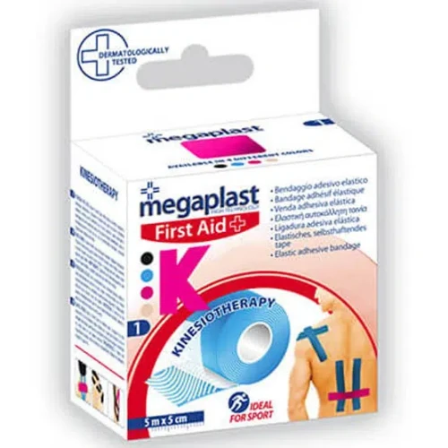 Пластырь Megaplast Sport Kinetic Tape Розовый 500x5 см купить в Кишиневе