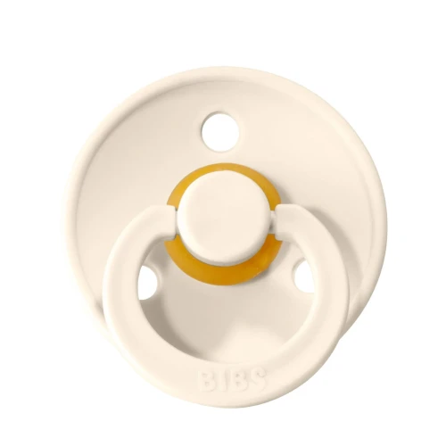 Пустышка круглая латексная Bibs Colour Ivory 0-6 мес купить в Кишиневе