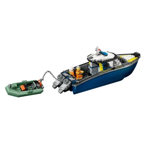 Set construcție Lego City Police Boat, 264 elemente cumpăra în Chișinau