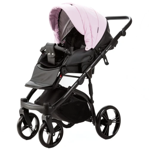 Carucior 2 in 1 Adamex Lanti Deluxe Pink Black cumpăra în Chișinau