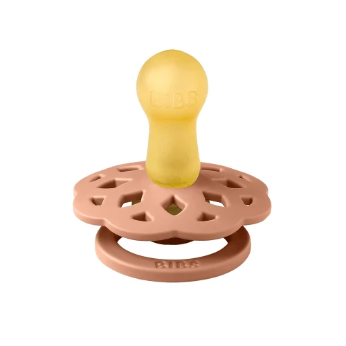 Suzetă rotundă din latex Bibs Boheme Vanilla & Peach (0-6 luni), 2 buc. cumpăra în Chișinau