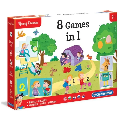 Настольная игра Clementoni Learning 8 in 1 купить в Кишиневе