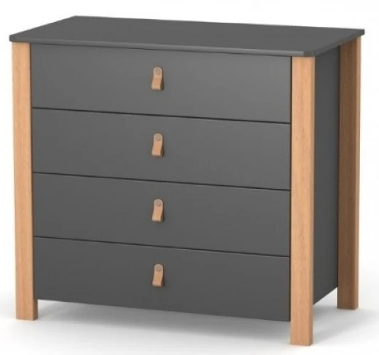 Комод Veres Monaco 900 Серый/дерево купить в Кишиневе
