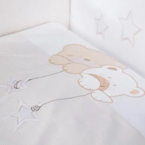 Lenjerie de patut (5 elemente) Klups Star Dream Beige cumpăra în Chișinau