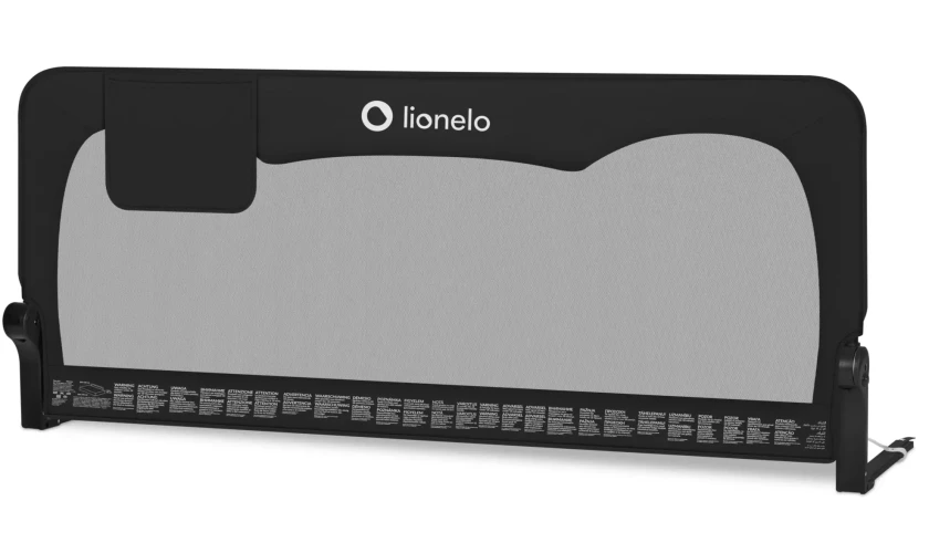 Barieră de protecție pentru pat Lionelo Hanna Black Onyx, 150 cm cumpăra în Chișinau
