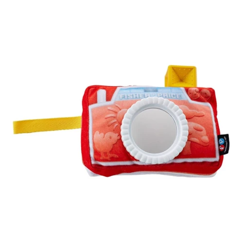Мягкая игрушка Fisher-Price Фотоаппарат с зеркальцем и прорезывателем купить в Кишиневе