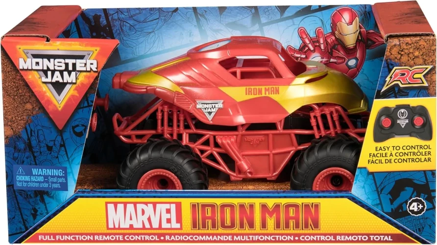 Mașină cu telecomandă Spin Master Monster Jam Marvel Iron Man cumpăra în Chișinau