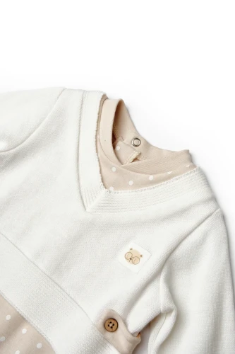 Salopetă BabyCosy Ivory & Ecru (3-6L) cumpăra în Chișinau