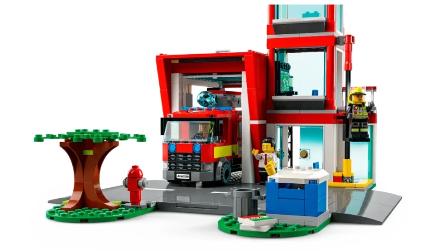 Конструкторы Lego City Fire Station, 540 элементов купить в Кишиневе