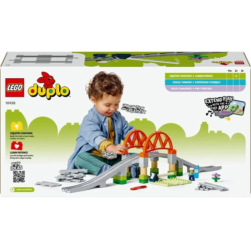 Конструкторы Lego Duplo Train Bridge and Tracks Expansion Set, 42 элемента купить в Кишиневе