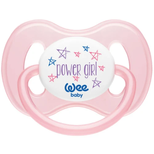 Пустышка ортодонтическая силиконовая WeeBaby Butterfly в асс. 0-6 мес. купить в Кишиневе