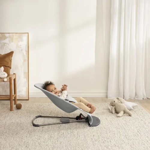 Balansoar BabyBjorn Bliss Light Gray, țesătură Melange cumpăra în Chișinau