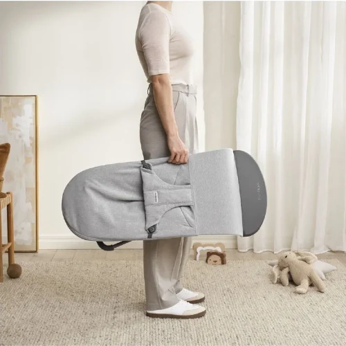 Balansoar BabyBjorn Bliss Light Gray, țesătură Melange cumpăra în Chișinau