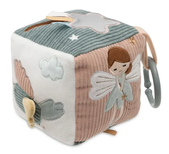 Jucărie de pluș Jollein Cube Lovely Birds, 13x13 cm cumpăra în Chișinau