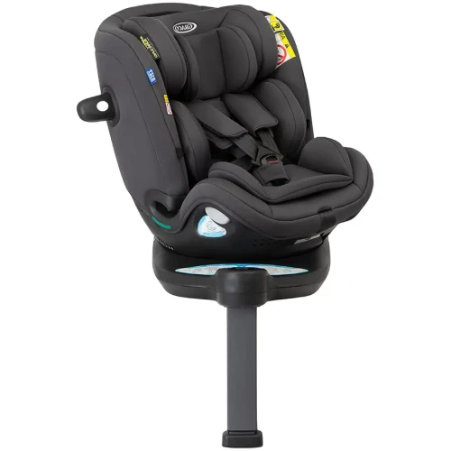 Автокресло 40-125 см (i-Size) Isofix Graco Turn2Me Grow Iron, поворотное 360 купить в Кишиневе