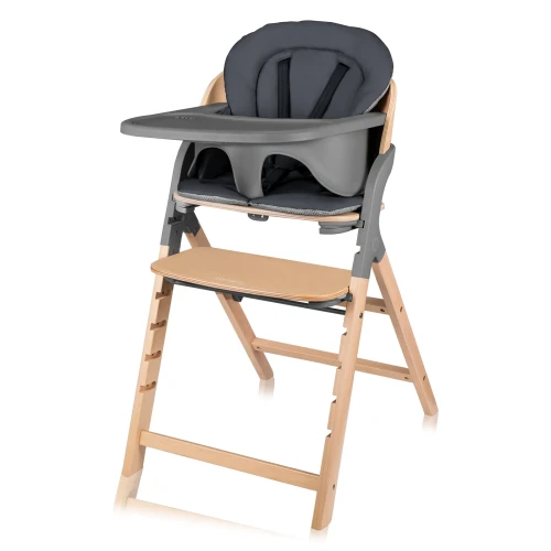 Scaun pentru hranire 3 în 1 Lionelo Megan Grey Wood cumpăra în Chișinau