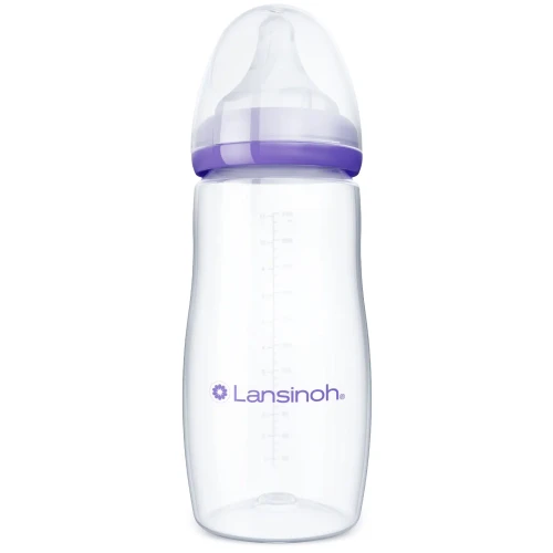 Biberon pentru bebeluși din polipropilenă Lansinoh NaturalWave, 330 ml cumpăra în Chișinau