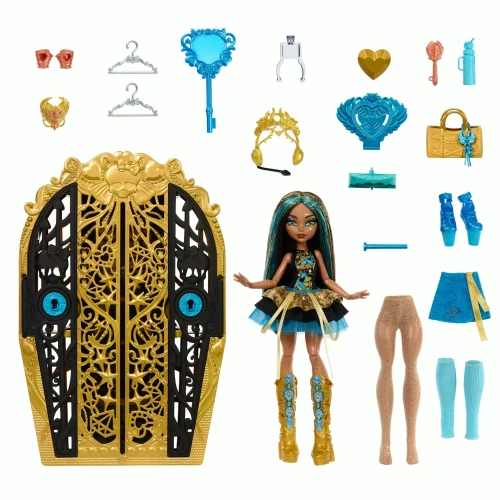 Păpușa Barbie Monster High „Cleo de Nile cu garderobă” cumpăra în Chișinau