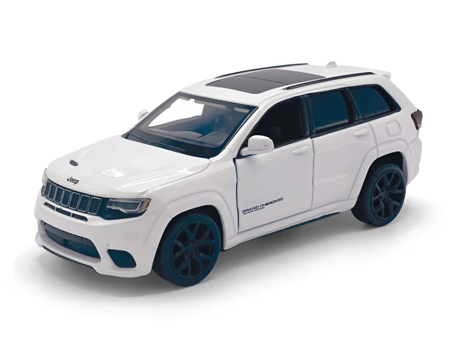 Миниатюрная модель внедорожника Tayumo Jeep Grand Cherokee Trackhawk White купить в Кишиневе