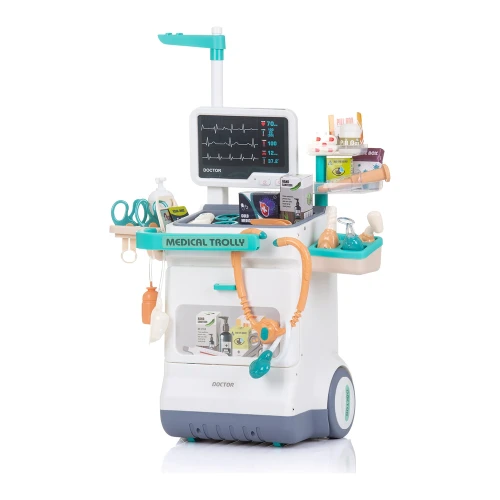 Игровой набор доктор Chipolino Medical Trolly DIPK002406DS, 26 предметов купить в Кишиневе