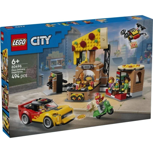 Set construcție Lego City Pizza Delivery Experience, 494 elemente cumpăra în Chișinau