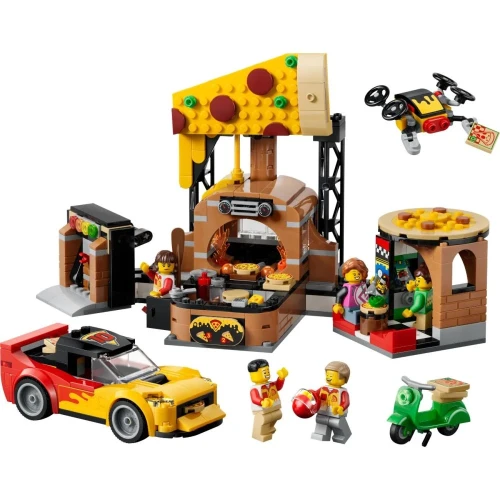 Set construcție Lego City Pizza Delivery Experience, 494 elemente cumpăra în Chișinau