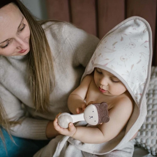 Jucărie zornăitoare Babyono Bear cu inel pentru dentiție cumpăra în Chișinau
