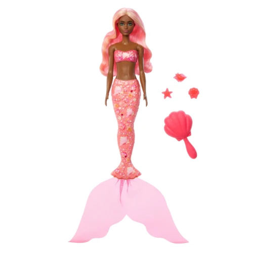 Păpușă Barbie Color Reveal, seria Sirenă, 30 cm cumpăra în Chișinau