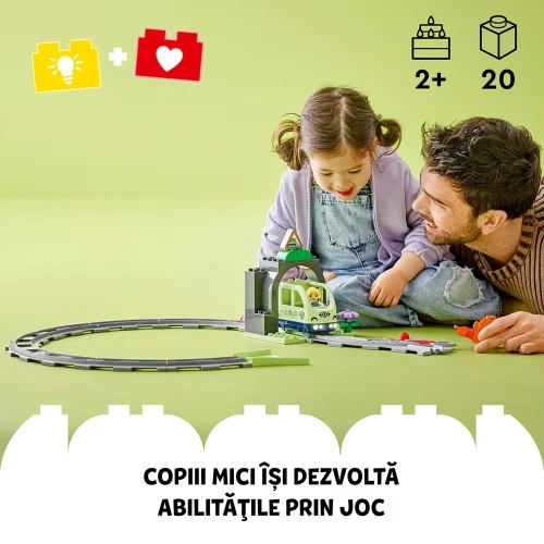 Конструкторы Lego Duplo Train Tunnel and Tracks Expansion Set, 20 элементов купить в Кишиневе