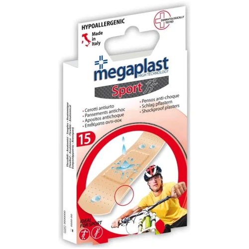 Пластырь Megaplast Sport Бежевый, 7x2 см, 15 шт купить в Кишиневе