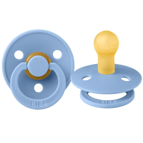 Пустышка круглая латексная Bibs Colour Sky Blue 0-6 мес купить в Кишиневе