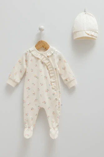 Salopetă Caramell Cherry Baby Ivory (3-6L) cumpăra în Chișinau