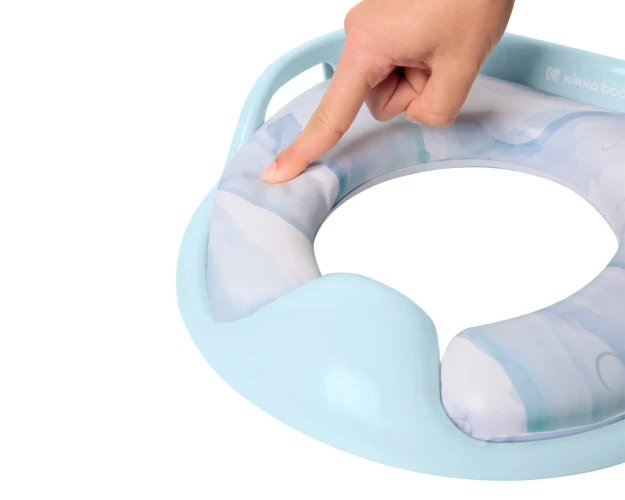 Детская накладка на унитаз Kikkaboo Sea World Sea Shell Blue, 18 мес+ купить в Кишиневе