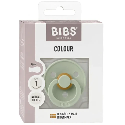 Suzetă rotundă din latex Bibs Colour Sage Ambalaj premium, 0-6 luni cumpăra în Chișinau