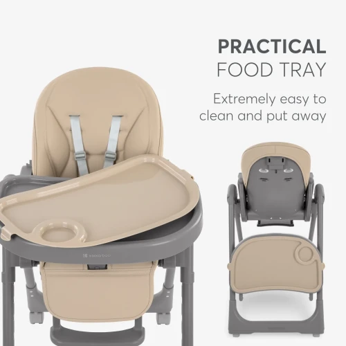 Scaun de masă Kikkaboo Pastello 2 Beige cumpăra în Chișinau