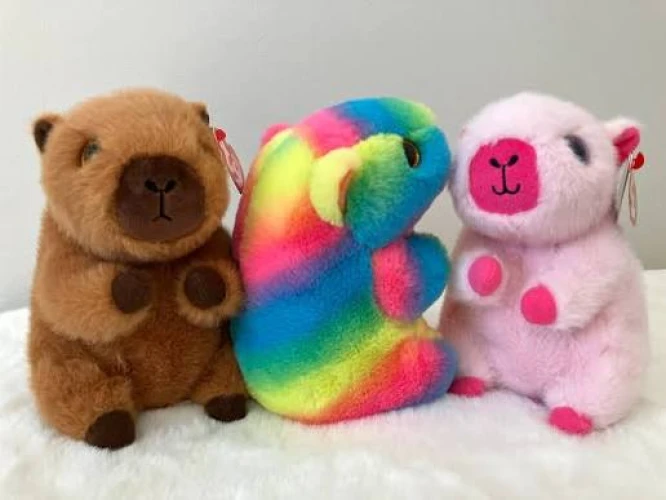 Плюшевая игрушка TY Капибара Beanie Babies в ассорт., 15 см купить в Кишиневе
