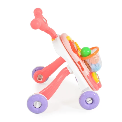Ходунок 2 в 1 Moni Basket Pink купить в Кишиневе