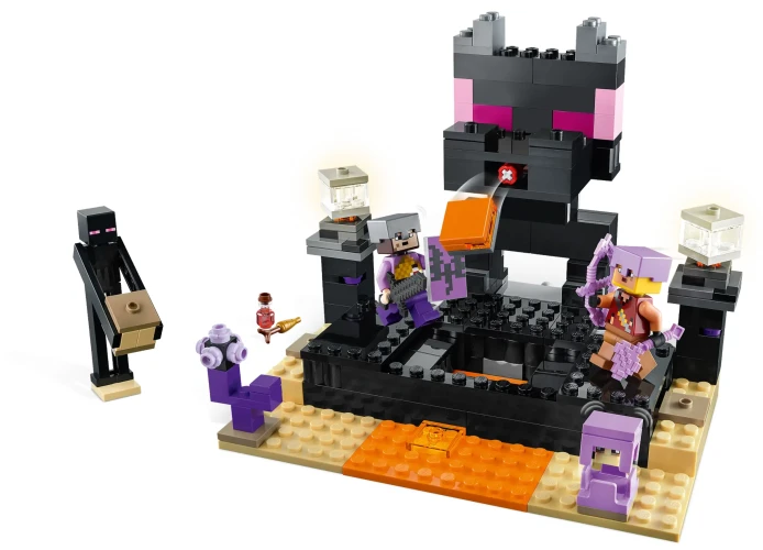 Set construcție LEGO Minecraft The End Arena, 252 elemente cumpăra în Chișinau
