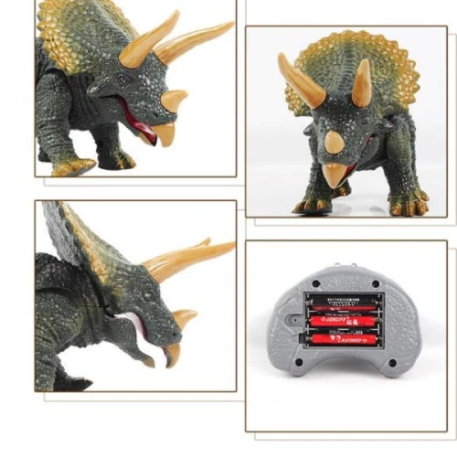 Jucărie interactivă Essa Toys Dinozaur Triceratops cu telecomandă cumpăra în Chișinau