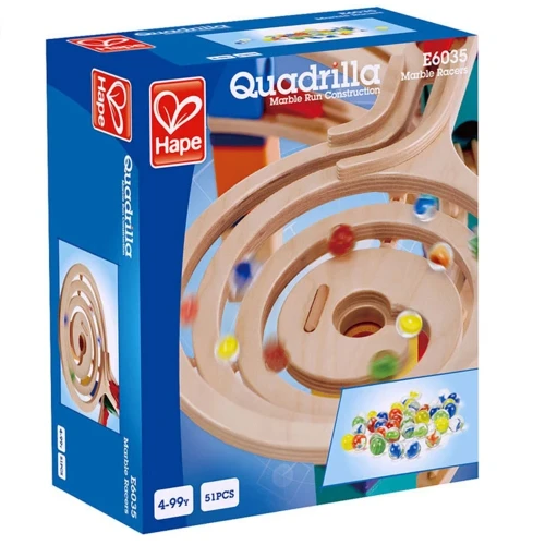 Настольная игра Hape Набор шариков для конструктора Quadrilla, 51 шт. купить в Кишиневе